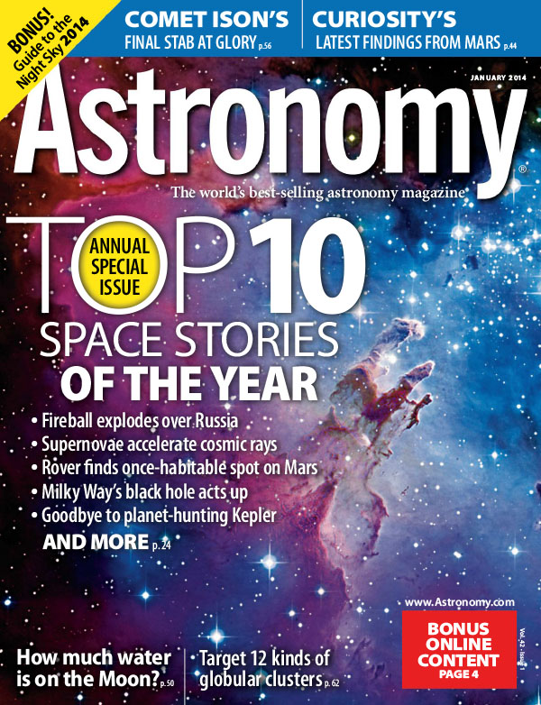 [美国版]Astronomy 天文学杂志 2014年1月刊