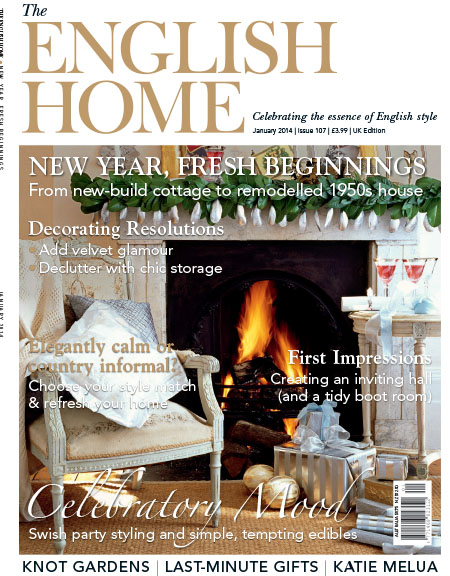 [英国版]The English Home 家居室内设计杂志 2014年1月刊