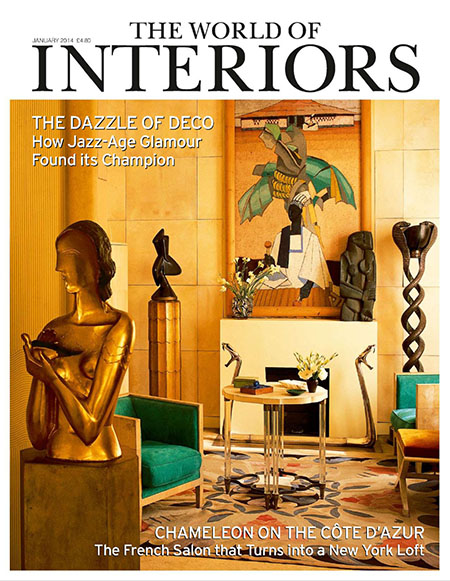 [英国版]The World of Interiors 世界室内设计杂志 2014年1月刊