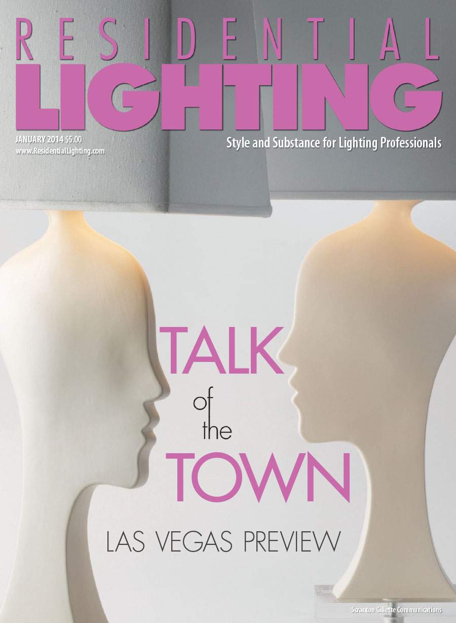 [美国版]Residential Lighting 最畅销灯光照明设施杂志 2014年1月刊