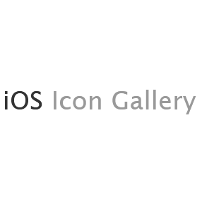 iOS Icon Gallery