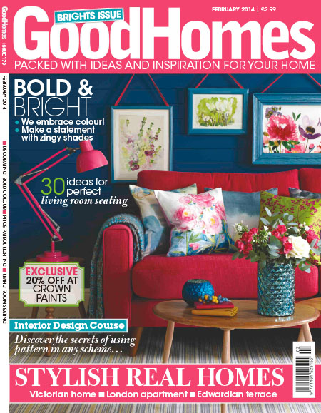 [英国版]Good Homes 室内设计杂志 2014年2月刊