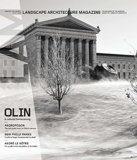 [美国版]Landscape Architecture 景观建筑杂志 2014年1月刊