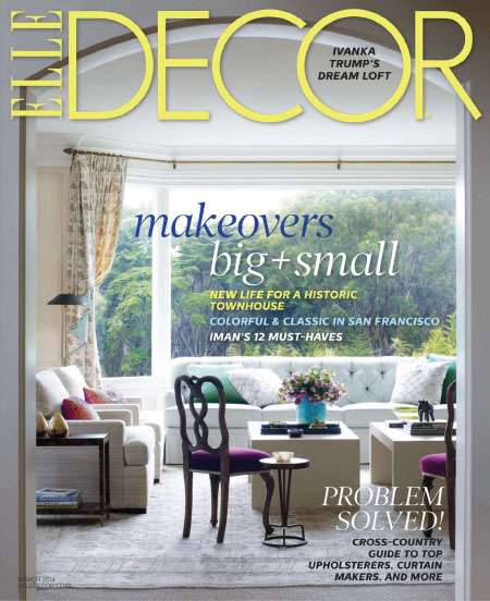 [美国版]ELLE Decor 时尚家居杂志 2014年3月刊