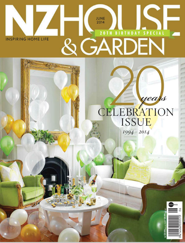 [新西兰版]NZ House & Garden 花园与住宅杂志 2014年6月刊