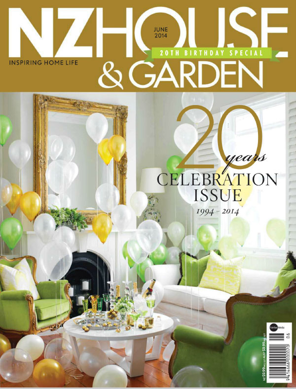 [新西兰版]NZ House & Garden 花园与住宅杂志 2014年6月刊