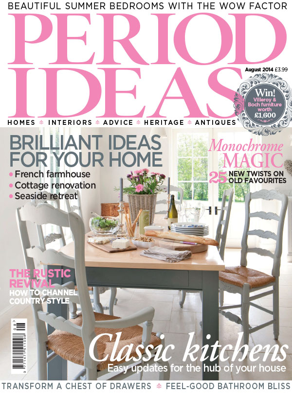 [英国版]Period Ideas 家居室内设计杂志 2014年8月刊