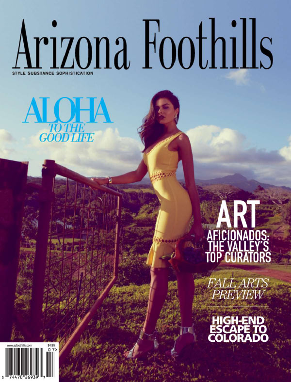[美国版]Arizona Foothills 潮流女装服装时装配饰杂志 2014年7月刊